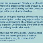 testimonial – Indigo Brave